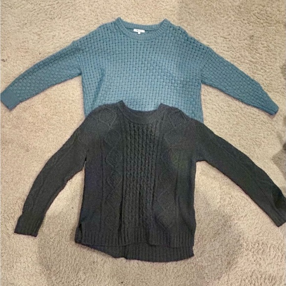 Madewell Sweater Bundle | 2 Knit Pullovers | Size Medium - Picture 1 of 5